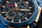 Alexandre Christie Chronograph AC 6632 MC BURBU Men Blue Dial Blue Stainless Steel Strap-9