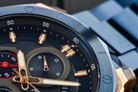 Alexandre Christie Chronograph AC 6632 MC BURBU Men Blue Dial Blue Stainless Steel Strap-10