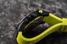 Alexandre Christie Chronograph AC 6649 MC RIPBALE Men Black Dial Lime Green Rubber Strap-8