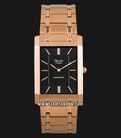 Alexandre Christie Classic AC 8606 MH BRGBA Black Dial Rose Gold Stainless Steel Strap-0