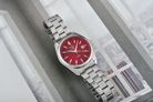Alexandre Christie Classic Steel AC 8660 LD BSSRE Macaron Series Red Dial Stainless Steel Strap-6