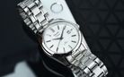 Alexandre Christie Classic Steel AC 8660 LD BSSSL Ladies White Dial Stainless Steel Strap-1
