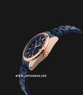 Alexandre Christie Classic Steel AC 8660 LD BURBU Ladies Blue Dial Blue Stainless Steel Strap-1