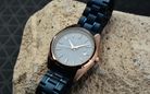 Alexandre Christie Classic Steel AC 8660 LD BURBU Ladies Blue Dial Blue Stainless Steel Strap-3