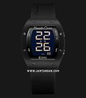 Alexandre Christie Digi AC 9360 LH RIGBA Ladies Black Digital Dial Black Rubber Strap-0