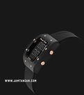 Alexandre Christie Digi AC 9360 LH RRGBA Ladies Black Digital Dial Black Rubber Strap-1