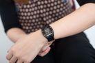 Alexandre Christie Digi AC 9360 LH RRGBA Ladies Black Digital Dial Black Rubber Strap-6