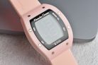 Alexandre Christie Digi AC 9360 LH RRGBALK Ladies Black Digital Dial Light Pink Rubber Strap-3
