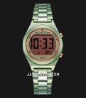 Alexandre Christie Digi AC 9385 LH BGNLE Ladies Digital Dial Green Stainless Steel Strap-0