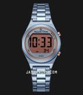 Alexandre Christie Digi AC 9385 LH BIULB Ladies Digital Dial Blue Stainless Steel Strap-0