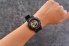 Casio Baby-G BA-110X-1ADR Digital Analog Gold Dial Black Resin Band-7