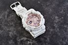 Casio Baby-G BA-110X-7A1DR Digital Analog Rose Gold Dial White Resin Band-5