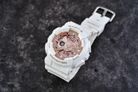 Casio Baby-G BA-110X-7A1DR Digital Analog Rose Gold Dial White Resin Band-6