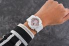 Casio Baby-G BA-110X-7A1DR Digital Analog Rose Gold Dial White Resin Band-7