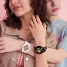 Casio Baby-G BA-110X-7A1DR Digital Analog Rose Gold Dial White Resin Band-13