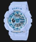 Casio Baby-G BA-110YK-2AJF Y2K Inspired Digital Analog Dial Blue Resin Band (JDM)-0