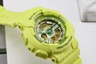 Casio Baby-G BA-110YK-3ADR Y2K Inspired Digital Analog Dial Green Resin Band-6