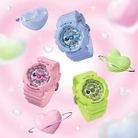 Casio Baby-G BA-110YK-4ADR Y2K Inspired Digital Analog Dial Pink Resin Band-2