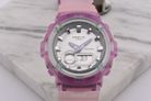 Casio Baby-G BGA-280-6ADR Standard Ladies Digital Analog Dial Light Purple Clear Resin Band-6
