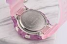 Casio Baby-G BGA-280-6ADR Standard Ladies Digital Analog Dial Light Purple Clear Resin Band-10