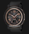Casio Baby-G Standard BGA-290-1ADR Ladies Black Digital Analog Dial Black Resin Band-0