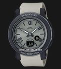 Casio Baby-G BGA-290-8ADR Standard Ladies Grey Digital Analog Dial Light Grey Resin Band-0