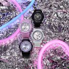 Casio Baby-G BGA-290DR-1AJF Ladies Digital Analog Black Dial Black Resin Band (JDM)-2