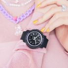 Casio Baby-G BGA-290DR-1AJF Ladies Digital Analog Black Dial Black Resin Band (JDM)-4