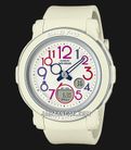 Casio Baby-G BGA-290PA-7AJF Retro Pop Digital Analog Dial White Resin Band (JDM)-0