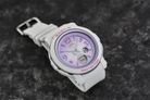 Casio Baby-G BGA-290US-6ADR Sea Elements Series Digital Analog Purple Dial White Resin Band-5