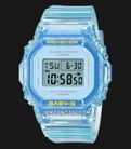 Casio Baby-G BGD-565SJ-2DR Summer Jelly Colours Digital Dial Blue Transparent Band-0