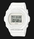 Casio Baby-G BGD-570-7DR Classic Retro Ladies White Digital Dial White Resin Band-0