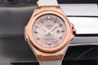 Casio Baby-G MSG Series MSG-S500G-7A2DR Ladies Tough Solar Rose Gold Dial White Resin Band-6