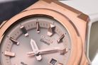 Casio Baby-G MSG Series MSG-S500G-7A2DR Ladies Tough Solar Rose Gold Dial White Resin Band-9