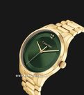 Calvin Klein Ionic 25200229 Green Dial Gold Stainless Steel Strap-1