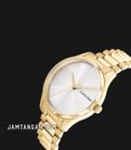 Calvin Klein Burst 25200232 Silver Dial Gold Stainless Steel Strap-1