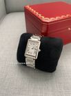 Cartier Tank Must de Cartier WSTA0052 Ladies Silver Dial Stainless Steel Strap-4