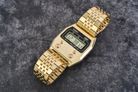 Casio General A1100G-5DF Digital Dial Gold Stainless Steel Band-6
