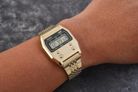 Casio General A1100G-5DF Digital Dial Gold Stainless Steel Band-7