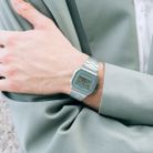 Casio General A168WA-3AYDF Vintage Youth Digital Dial Stainless Steel Band-2