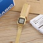 Casio General A178WGA-1ADF Retro Digital Dial Gold Tone Stainless Steel Band-3