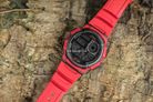 Casio General AE-1000W-4AVDF 10 Year Battery Life Digital Dial Red Resin Band-4
