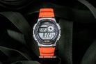 Casio General AE-1000W-4BVDF 10 Year Battery Water Resistance 100M Orange Resin Band-3