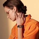 Casio General AQ-800ECGG-4ADF Vintage Orange Digital Analog Dial Gunmetal Stainless Steel Band-11