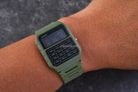 Casio General CA-53WF-3BDF Data Bank Digital Dial Green Resin Band-7