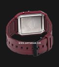 Casio General CA-53WF-4BDF Data Bank Digital Dial Red Resin Band-2