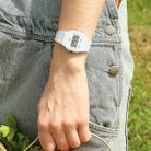 Casio General F-91WB-7ADF Digital Dial White Resin Band-6