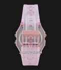 Casio General F-91WS-4DF Digital Dial Light Pink Clear Rubber Band-2