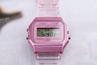 Casio General F-91WS-4DF Digital Dial Light Pink Clear Rubber Band-4