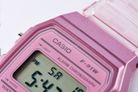 Casio General F-91WS-4DF Digital Dial Light Pink Clear Rubber Band-7
